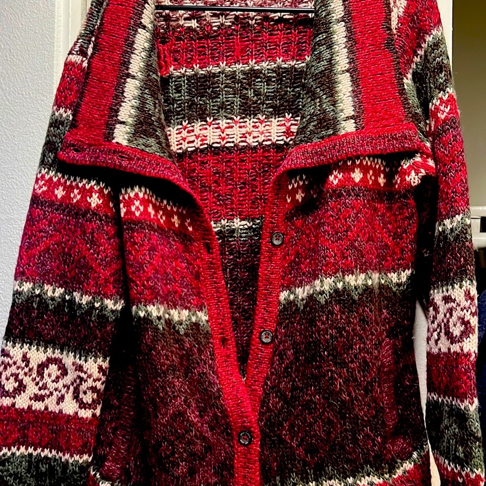 Beautiful wool cardigan!
